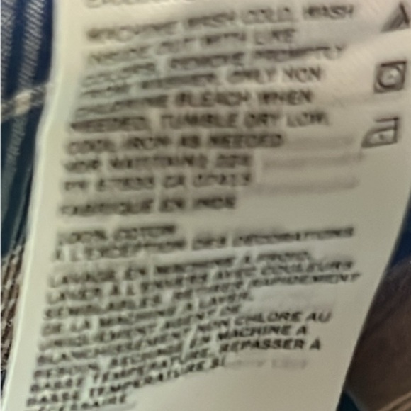 Nautica Men's Blue Plaid Button Down Polo Shirt, 100% Cotton, Like New, 2XL - Picture 8 of 9